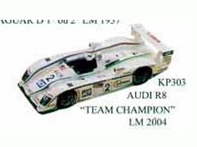 JPS KP303 アウディ R8 TEAM CHAMPION LM2004 プリペイントキット