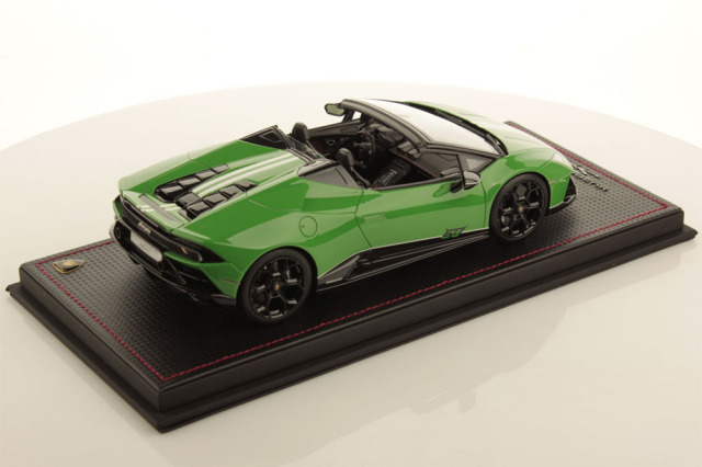 MR collection LAMBO037SB 1/18 Lamborghini Huracan Evo Spyder Verde
