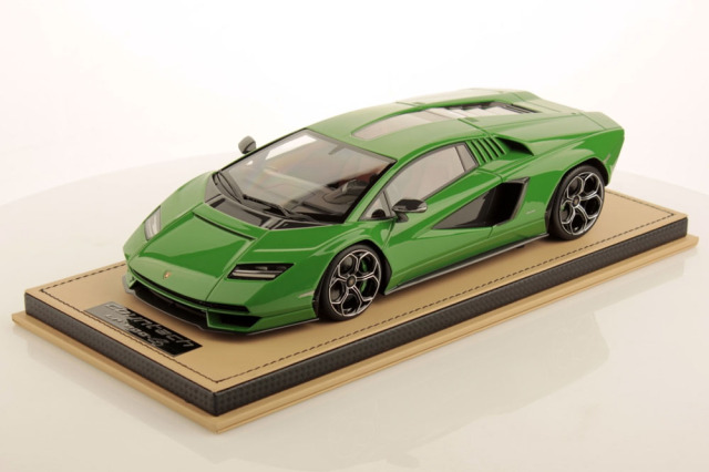 MR collection LAMBO052D 1/18 Lamborghini Countach LPI800-4 Verde Medio