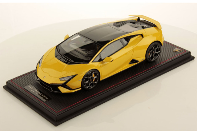 MR collection LAMBO054C 1/18 Lamborghini Huracan Tecnica Giallo Belenus