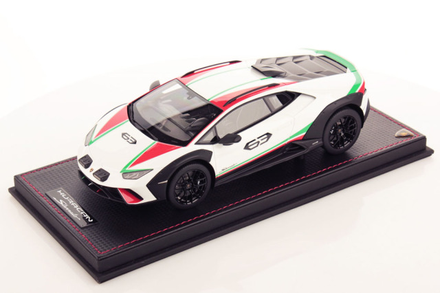 MR collection LAMBO057SE 1/18 Lamborghini Huracan Sterrato Italian Livery Doha Lounge Limited 99pcs