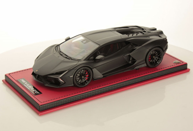 MR collection LAMBO058F 1/18 Lamborghini Revuelto Nero Nemesis Matt