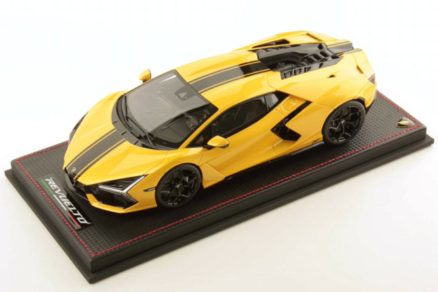 ** 予約商品 ** MR collection LAMBO058SE11 1/18 Lamborghini Revuelto - 20th Anniversario China Giallo Inti