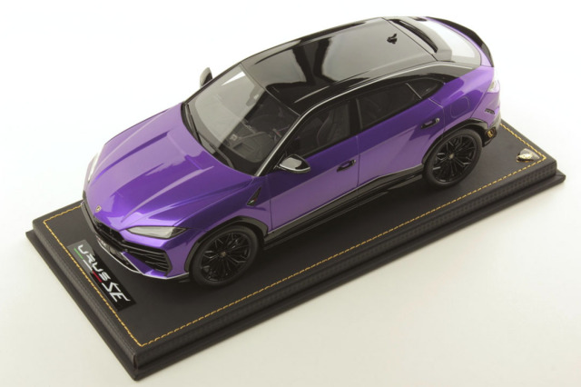 MR collection LAMBO061TNB 1/18 Lamborghini Urus SE Tettonero Capsule Viola Pasifae limited 25pcs