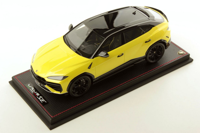 MR collection LAMBO061TNC 1/18 Lamborghini Urus SE Tettonero Capsule Giallo Tenerife limited 25pcs