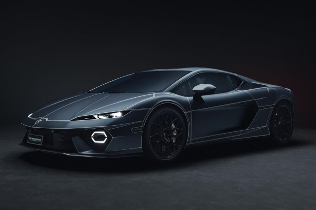 ** 予約商品 ** MR collection LAMBO062GEA 1/18 Lamborghini Temerario Grigio Crater Matt with Grigio Artis Livery Limited 63pcs