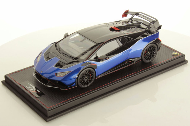 MR collection LAMBO063 1/18 Lamborghini Huracan STJ Blu Eliadi