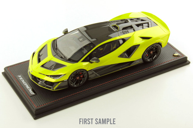 ** 予約商品 ** MR collection LAMBO064A 1/18 Lamborghini Fenomeno Giallo Crius