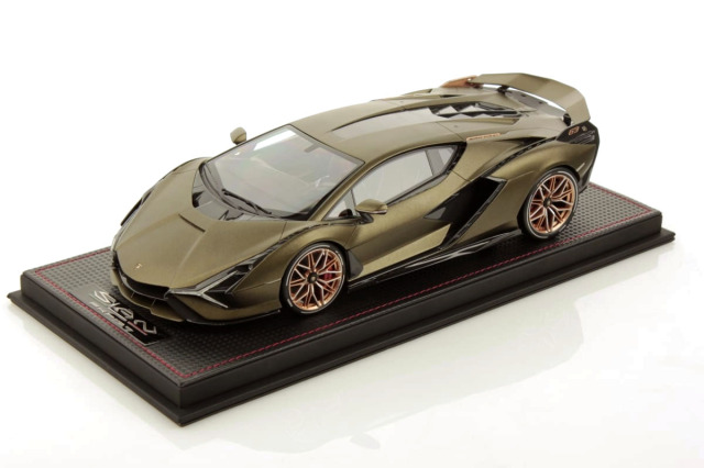 MR collection  LAMBO042A 1/18 Lamborghini Sian FKP37 Verde Gea