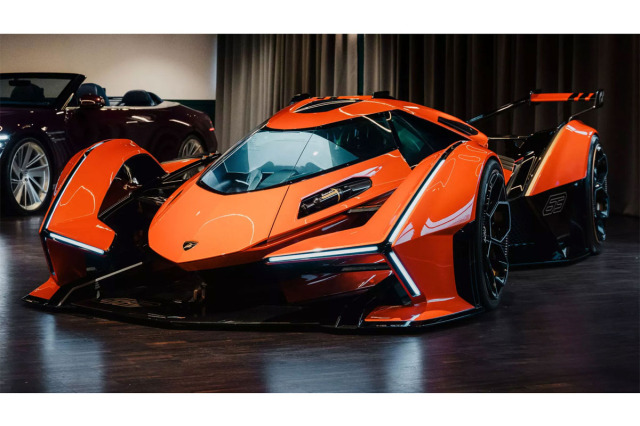 ** 予約商品 ** MR collection LAMBO043B 1/18 Lamborghini V12 Vision Gran Turismo Arancio Egon