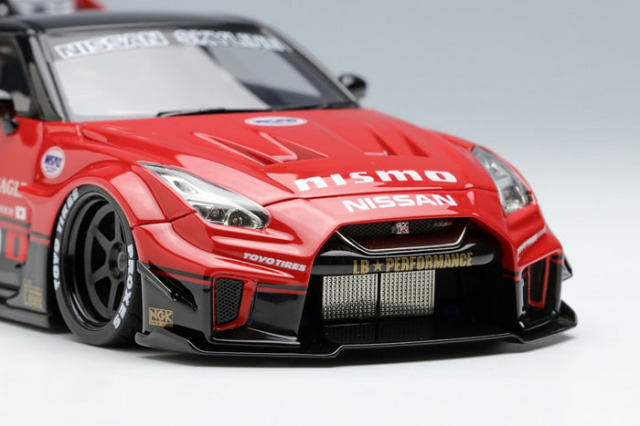 アイドロン LB014A 1/43 LB-シルエットワークス GT 35GT-RR GTウィング 