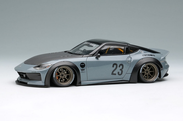 【お取り寄せ商品】 EIDOLON LB023C 1/43 lb nation Fairlady Z (RS Watanabe 8spoke wheel) Gray Limited 60pcs