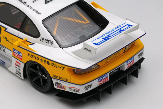 アイドロン LB026 1/43 LB-スーパーシルエット S15 シルビア ホワイト
