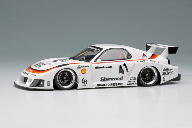 【お取り寄せ商品】 EIDOLON LB028B 1/43 LB-Super Silhouette MAZDA FD3S RX-7 White Limited 150pcs