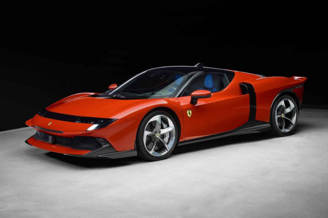 ** 予約商品 ** LOOKSMART LS1217A 1/12 Ferrari 849 Testarossa Rosso Fiammante