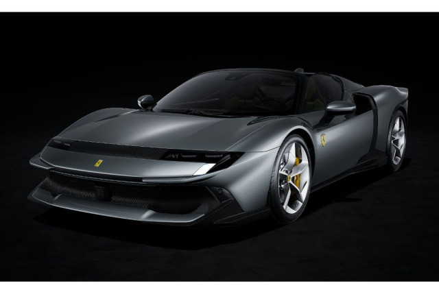 ** 予約商品 ** LOOKSMART LS1218C 1/12 Ferrari 849 Testarossa Spider Grigio Competizione