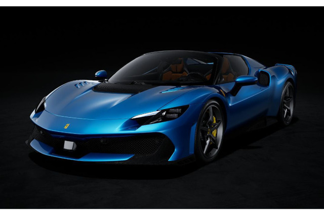 ** 予約商品 ** LOOKSMART LS1220C 1/12 Ferrari 296 Speciale A Blu Corsa