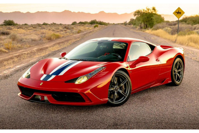 ** 予約商品 ** LOOKSMART LS1221A 1/12 Ferrari 458 Speciale Rosso Corsa - Nart Livery