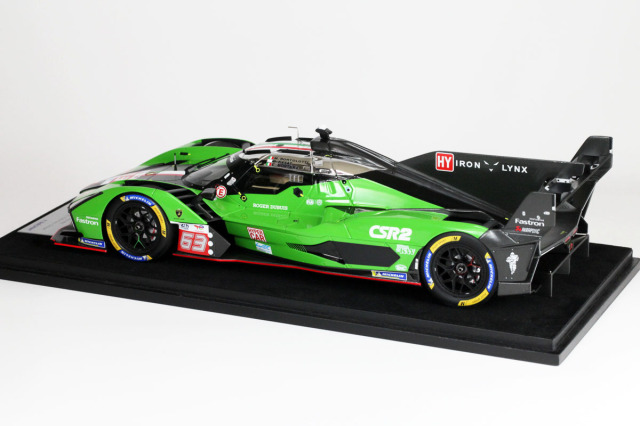 ルックスマート LS18026B 1/18 ランボルギーニ SC63 24h ルマン 2024 #63