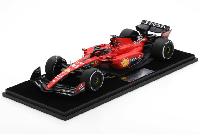 LOOKSMART LS18F1055 1/18 Ferrari SF-23 Singapore GP #16 C.Leclerc