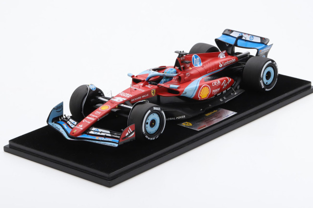 LOOKSMART LS18F1061 1/18 Ferrari SF-24 U,S,A, Miami GP 2024 C.Leclerc 3rd