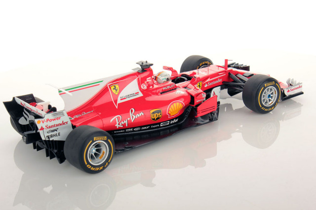 LOOKSMART（ルックスマート） LS18F107 1/18 フェラーリ SF70H Winner 