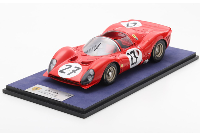 ** 予約商品 ** LOOKSMART LS18LM040 1/18 Ferrari 330P3 No.27 Le Mans 24H 1966 P.Rodriguez - R.Ginther 