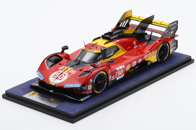 LOOKSMART LS18LM048 1/18 Ferrari 499P No.50 AF Corse Le Mans 24H 2024 Winner
