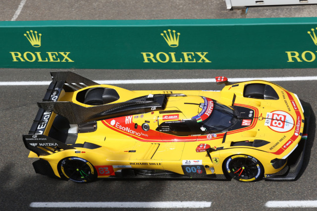 ** 予約商品 ** LOOKSMART LS18LM066 1/18 Ferrari 499P No.83 AF Corse Le Mans 24H 2026 Y.Ye - R.Kubica - P.Hanson