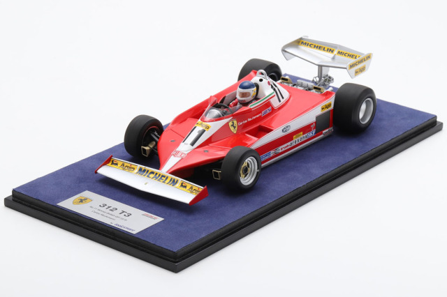 ** 予約商品 ** LOOKSMART LS18RC029 1/18 Ferrari 312T3 No.11 British GP 1978 Winner C.Reutemann