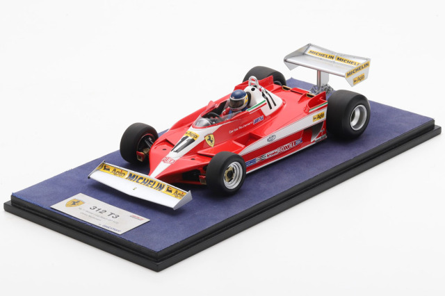 ** 予約商品 ** LOOKSMART LS18RC030 1/18 Ferrari 312T3 No.11 Long Beach GP 1978 Winner C.Reutemann