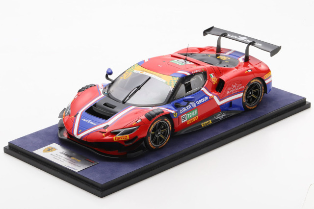 ** 予約商品 ** LOOKSMART LS18RC040 1/18 Ferrari 296 GT3 No.50 AF CORSE Winner Macau GT Cup - FIA GT World Cup 2025 A.Fuoco