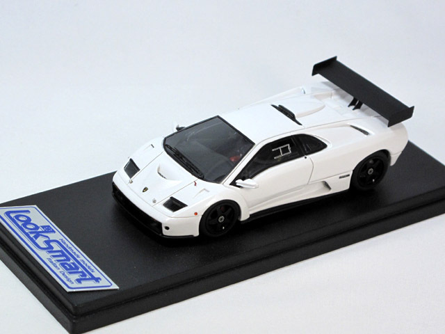 LOOKSMART LS337RACw Lamborghini Diabro GTR 1999 Pearl White Limited 25Pcs