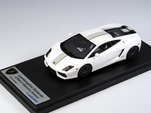 LOOKSMART LS367C Lamborghini Gallardo LP550-2 Valentino Balboni　Monocerus White