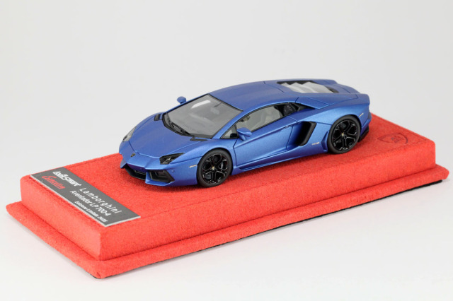 LOOKSMART Exective LS384EX2 Lamborghini Aventador LP700-4 Matt Blue Limited 25pcs