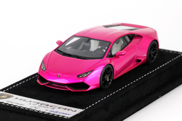 ルックスマート ランボルギーニ ウラカン LOOKSMART LS426SC ランボルギーニ ウラカン LP610-4 Flash Pink 25台限定