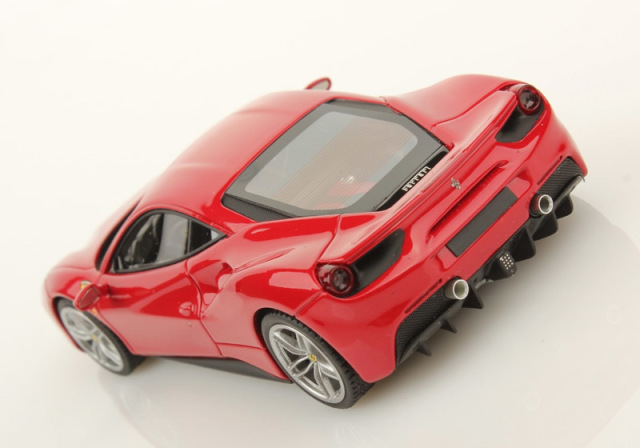 LOOKSMART LS446A Ferrari 488GTB Rosso Corsa Met. ミニカー専門店