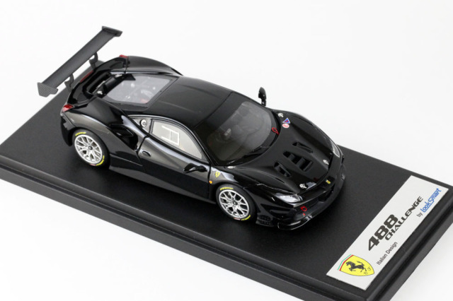 フェラーリー チャレンジ Black 488 Look Smart Looksmart Ferrari 488 GT3 Full Carbon • DiecastSociety.com
