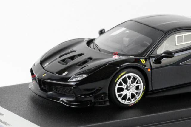フェラーリー チャレンジ Black 488 Look Smart BBRC197D 1/43 Ferrari 488 Challenge Nero Opaco Limited 24pcs