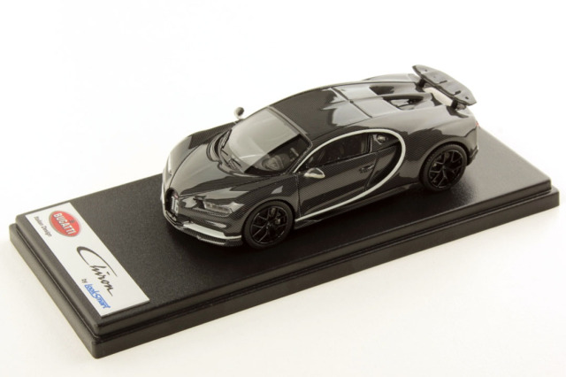 LOOKSMART LS490D Bugatti Chiron Sport Grey Carbon / Gris Rafale Frame