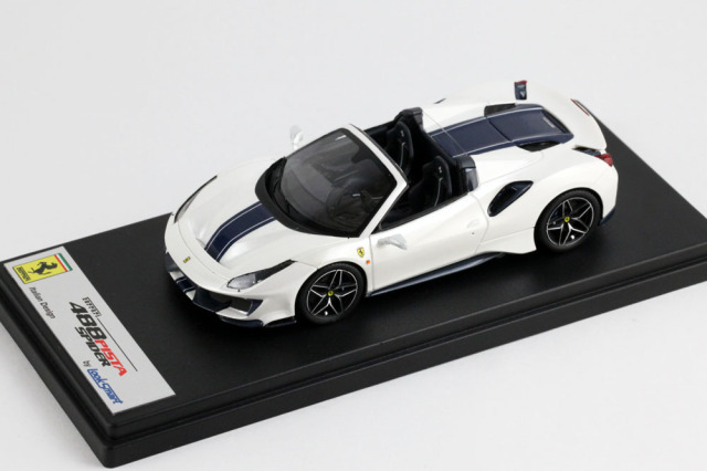 LOOKSMART LS496A Ferrari 488 Pista Spider Bianco Italia