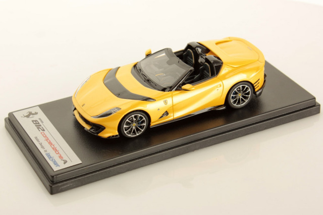 LOOKSMART LS531A 1/43 Ferrari 812 Competizione A Giallo Tristorato