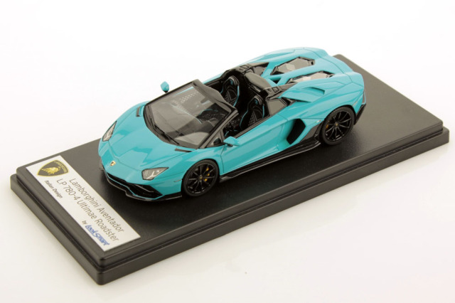 LOOKSMART LS532F 1/43 Lamborghini Aventador LP780-4 Ultimae Roadster Blu Glauco