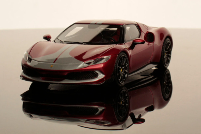 ルックスマート LS533F 1/43 フェラーリ 296GTB ロッソイモラ アセット