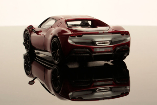 ルックスマート LS533F 1/43 フェラーリ 296GTB ロッソイモラ アセット