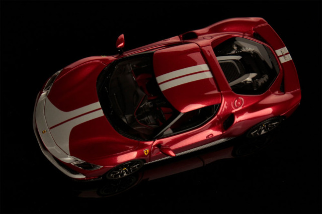 ルックスマート LS533F 1/43 フェラーリ 296GTB ロッソイモラ アセット