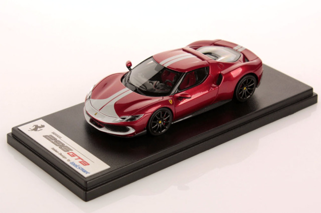 LOOKSMART LS533F 1/43 Ferrari 296GTB Rosso Imola Assetto Fiorano