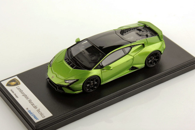 LOOKSMART LS536A 1/43 Lamborghini Huracan Tecnica Verde Selvans