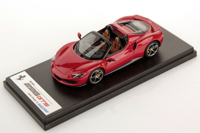 ルックスマート LS538C 1/43 フェラーリ 296GTS ニューロッソコルサ