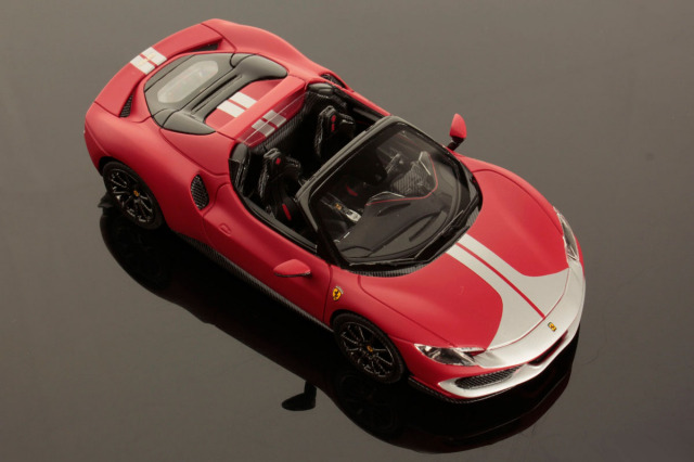 非売品⭐️フェラーリ296GTS ミニカー　オーナー限定　新品　ロッソコルサ 非売品⭐️フェラーリ296GTS ミニカー オーナー限定 新品 ロッソコルサ